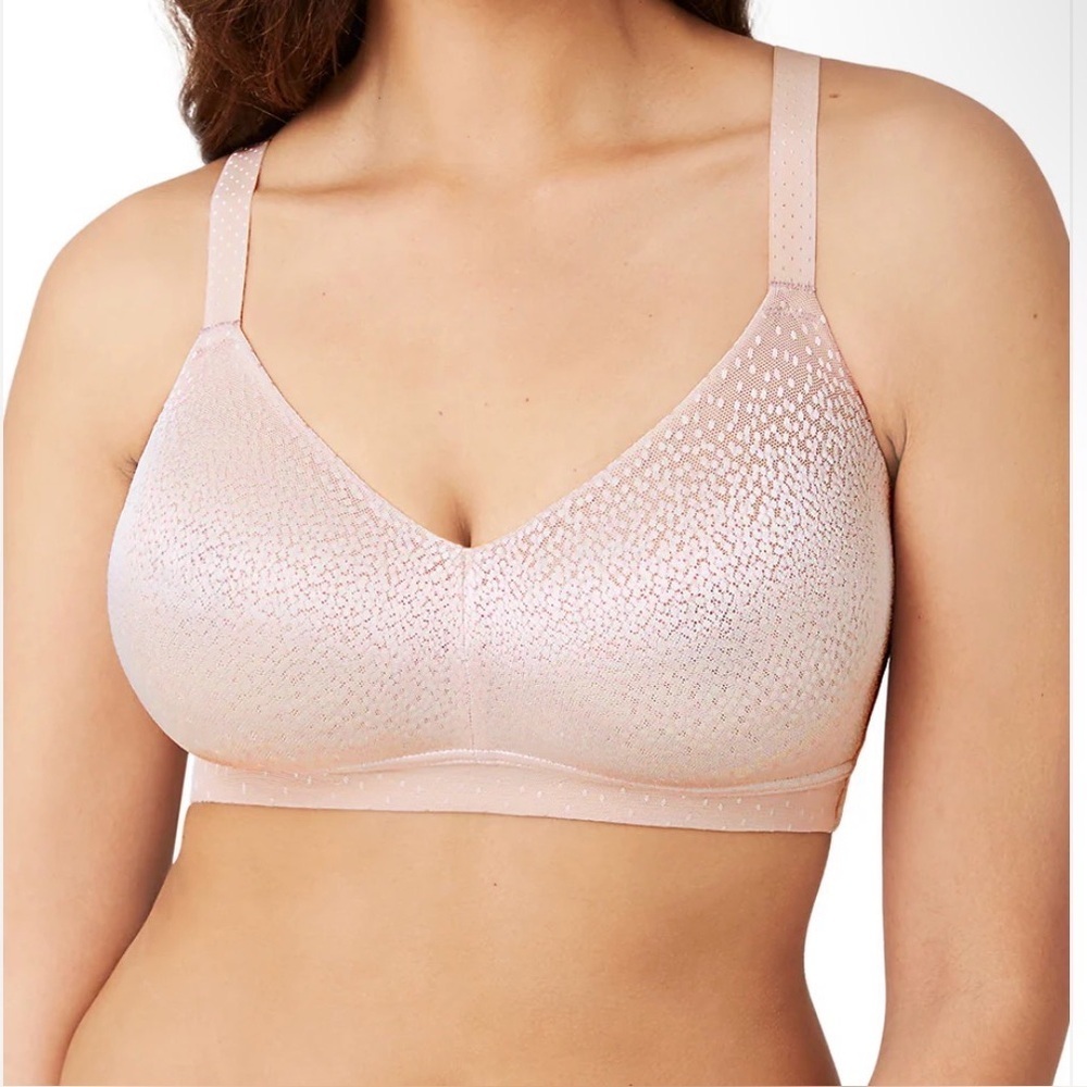 Wacoal Light Pink Wireless Comfort Bra